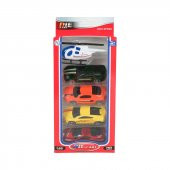 Kutulu 5li Araçlar Oyuncak KZL-HY125 - 1