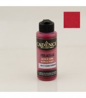 Cadence Akrilik Boya 0011 Kan Kırmızı Ahşap Boyası 120ML - 1