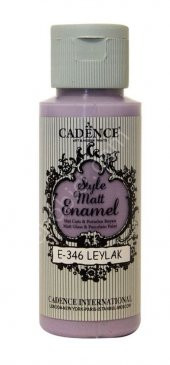 Cadence Enamel Cam ve Porselen Boyası - 346 Leylak - 1
