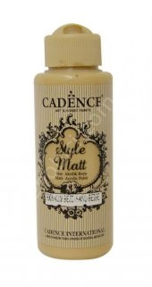 Cadence Style Matt Akrilik Boya S9006 Kum Beji 120ml - 2