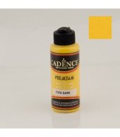 Cadence Akrilik Boya 7370 Sarı Ahşap Boyası 120ML - 1