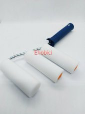 Sünger Rulo Fırça 10CM Mavi +2 Yedek Sünger - 1