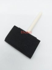 Vernik Fırçası 906 Siyah Sünger Fırça 10cm - 1