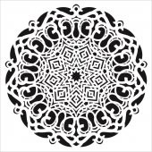 Cadence YDS Dantel Stencil (35x35) YDS-009 - 1