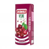 Dimes Meyve Suyu 200ML Vişne x 27 Adet - 1