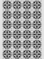 Ardışık Desen Stencil Şablon (25x35) R-043 - 1