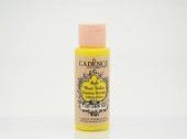 Cadence Style Mat Kumaş Boyası - 635 Limon Sarı 59ml - 1