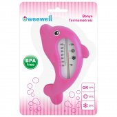 Weewell WTB102 Banyo Termometresi Pembe - 2
