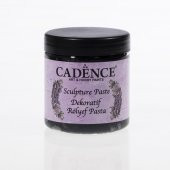 Cadence Sculpture Rölyef Pasta 6886 Siyah 250ml - 1