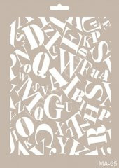 Cadence MA65 Mix Media Stencil thumbnail 1