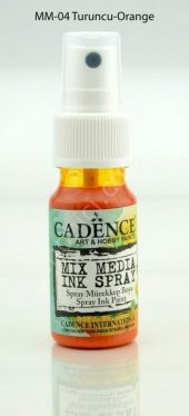 MM04 Cadence Turuncu Mix Media Boyası - 1