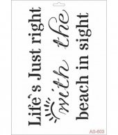 AS603 Cadence A4 Stencil - 1
