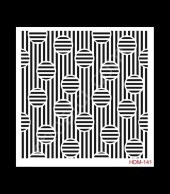 HDM141 Cadence Home Dekor Stencil 25x25 - 1