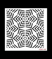 HDM148 Cadence Home Dekor Stencil 25x25 - 1
