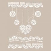 DS12 Cadence Dantel Serisi 25x35 Stencil thumbnail 1