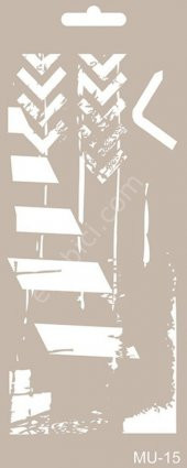 Cadence MU15 Mix Media Stencil - 2