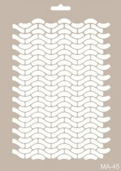 Cadence MA45 Mix Media Stencil - 1