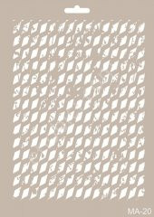 Cadence MA20 Mix Media Stencil - 2