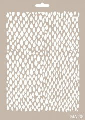 Cadence MA35 Mix Media Stencil - 2