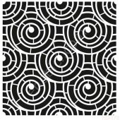 HD172 Cadence Home Dekor Stencil 45x45 - 1