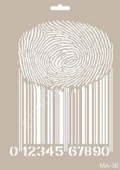 Cadence MA36 Mix Media Stencil thumbnail 1