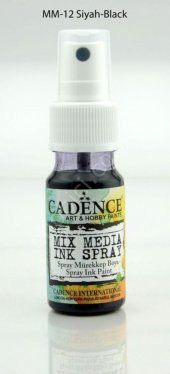 MM12 Cadence Siyah Mix Media Boyası - 1