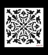 HDM179 Cadence Home Dekor Stencil 25x25 - 1