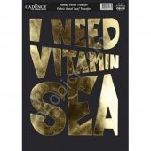 VT-27 Kumaş Varak Transfer 21x30 thumbnail 1