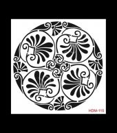 HDM115 Cadence Home Dekor Stencil 25x25 - 1