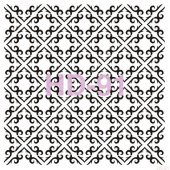 HD91 Cadence Home Dekor Stencil 45x45 thumbnail 1