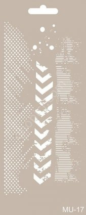 Cadence MU17 Mix Media Stencil - 1