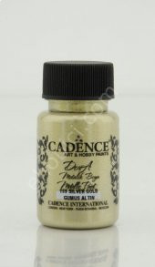 Cadence Dora Metalik Boya 159 Gümüş Altın 50ML - 1