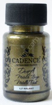 Cadence Dora Metalik Boya 127 Malahit 50ML - 1