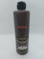 Cadence Akrilik Boya 500ML 7575 Koyu Kahve Ahşap Boyası - 1