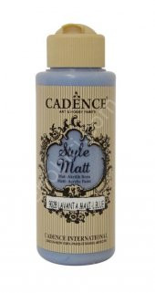 Cadence Style Matt Akrilik Boya S9028 Lavanta Mavi 120ml thumbnail 1