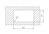 TEKA STONE 50 B TG metalik siyah granit eviye + ARK 938 Metalik siyah spiralli batarya - 7