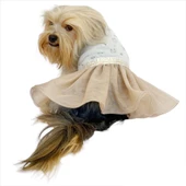 Sun Cream Tütülü Köpek Elbisesi,  Kıyafeti Tutu - 3