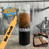 Sprey Mat Vernik Ahşap Metal Tüm Yüzeyler İçin 400 ml İç Dış Mekan Koruma Katmanı Akrilik Esaslı thumbnail 1