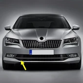 Skoda Superb 3 2015-19 Ön Tampon Sağ Sis Yanı Izgarası Krom 3V0853666 thumbnail 1