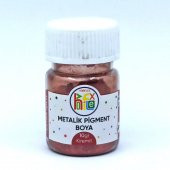 EPOKSİ REÇİNE METALİK SEDEFLİ PİGMENT TOZ BOYA KİREMİT 10 GR - 1