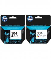 HP 304 Siyah ve Renkli Orjinal Kartuş Ücretsiz Kartuş N9K05AE, N9 - 1