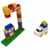 Lego 40 Parça İnşaat Yapı Blokları Seti Ant Blocks İnşaat Seti - 7