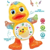 Dansçı Ördek Pilli Işıklı Dans Eden Ördek thumbnail 2