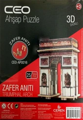 Ceo Ahşap Puzzle 25 Parça Zafer Anıtı - 1
