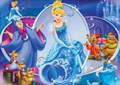 KS Games Puzzle 100 Parça Cinderella Puzzle Lisanslı Ürün - 1