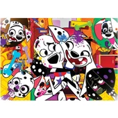 KS Games 100 Parça Puzzle 101 Dalmatian Street Lisanslı Ürün - 1