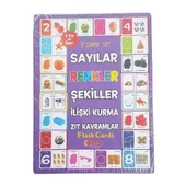Sayılar, Renkler, Şekiller, İlişki Kurma, Zıt Kavramlar Orijinal - 1