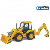 Bruder JCB 4CX Kepçeli Ekskavatör 02428 100 Lisanslı Orijinal thumbnail 2