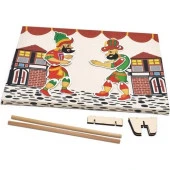 Redka Hacivat ve Karagöz Gölge Oyunu - Hacivat Karagöz Sahnes thumbnail 2