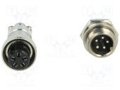 M12 5 Pin Konnektör Erkek+Dişi - 1